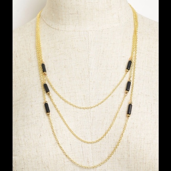 2/$15 - Multi Chain Drop Necklace - Picture 1 of 2